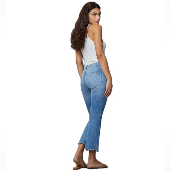 DL 1961 Bridget Boot High Rise Instasculpt Jeans in Droplet Distressed - Picture 5 of 6